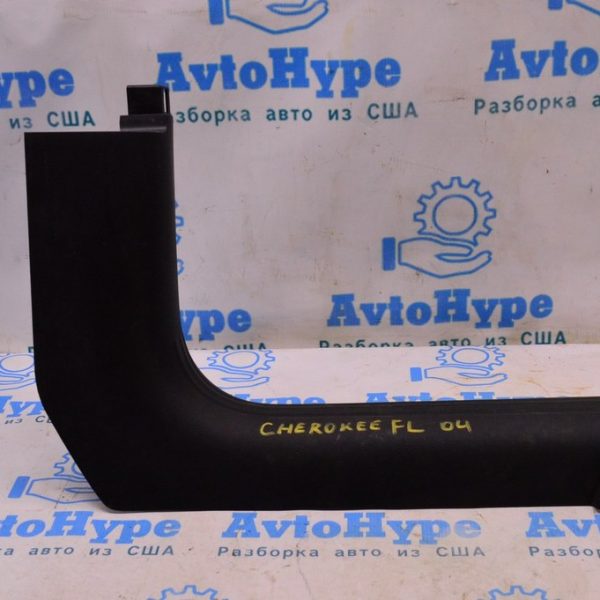 Накладка порога перед прав Jeep Cherokee KL 14- черн 1UD18DX9AD