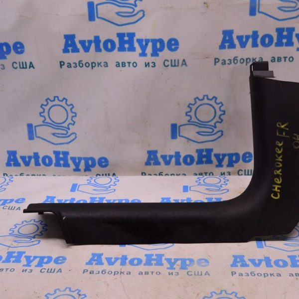 Накладка порога перед лев Jeep Cherokee KL 14- черн 1UD15DX9AD