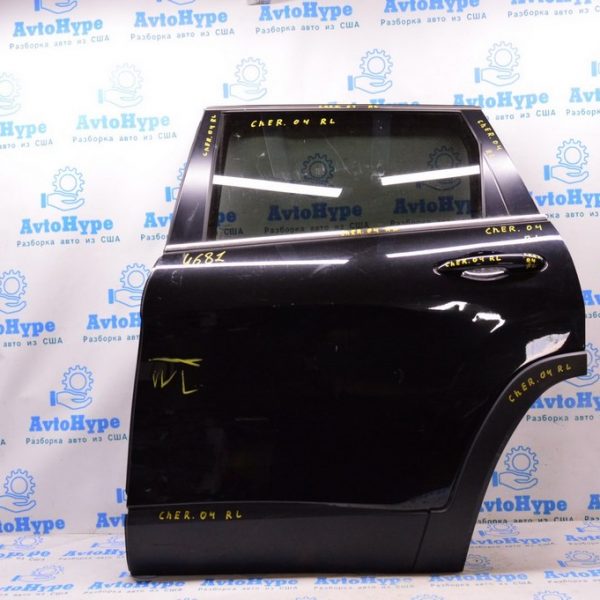 Дверь голая зад лев Jeep Cherokee KL 14- черная,цвет PXR (04) 68339347AD
