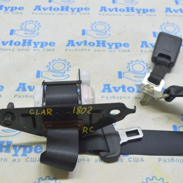 Ремень безопасности задний центр Honda Clarity 18-21 usa черн 04823-TRT-A01ZA