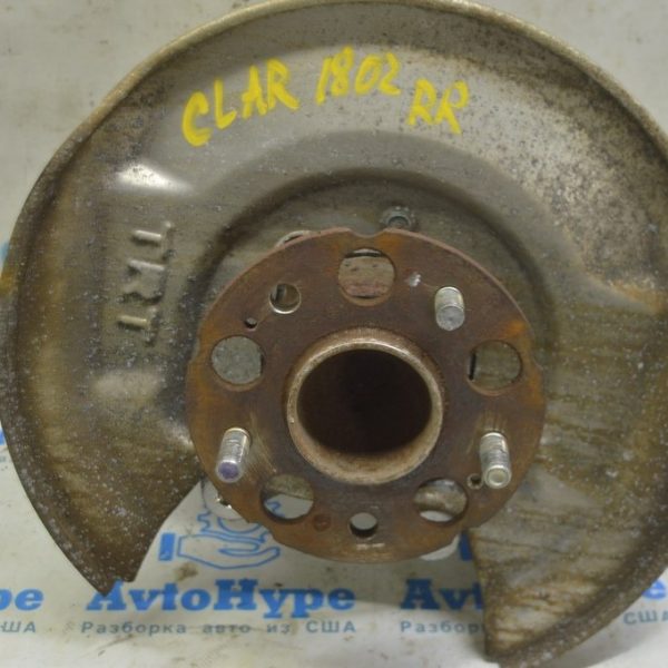 Кожух тормозного диска задний правый Honda Clarity 18-21 usa 43253-TRT-A00