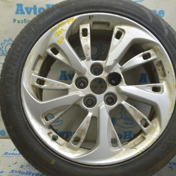 Диск колесный R18 18X8J Honda Clarity 18-21 usa бордюрка, разбито посадочное (02) RR 42800-TRT-N90