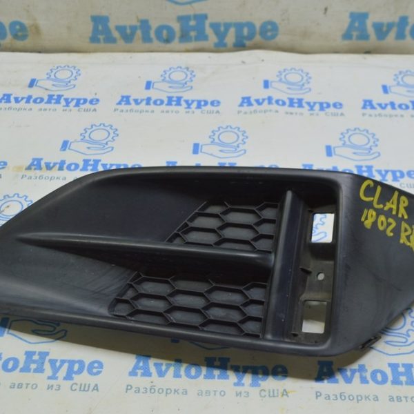 Решетка заднего бампера правая Honda Clarity 18-21 usa структура 71504-TRV-A01