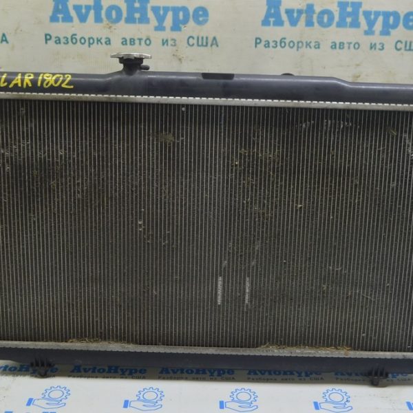 Радиатор охлаждения вода Honda Clarity 18-21 usa (02) примяты соты 19010-5WJ-A01