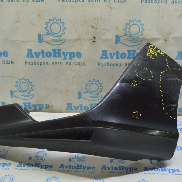 Бампер передний голый левая часть Honda Clarity 18-21 usa (02) черн,слом крепл, без обрамл ПТФ 04717-TRV-A90ZA