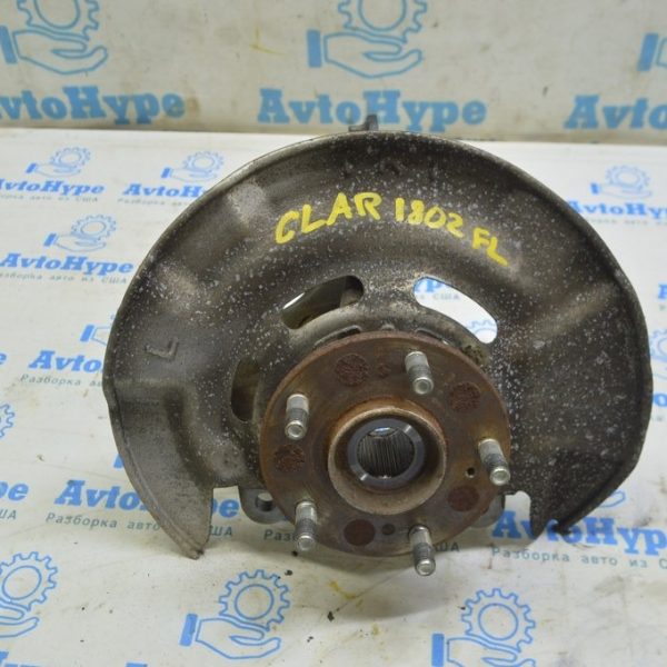 Цапфа со ступицей передняя левая Honda Clarity 18-21 usa с кожухом (02) 51216-TRT-A01