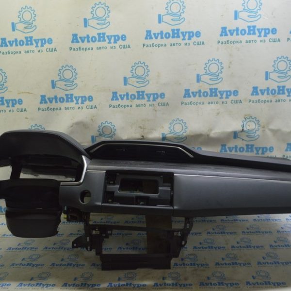 Торпедо передняя панель c AIRBAG Honda Clarity 18-21 usa черная (02) 77100-TRT-A00ZA