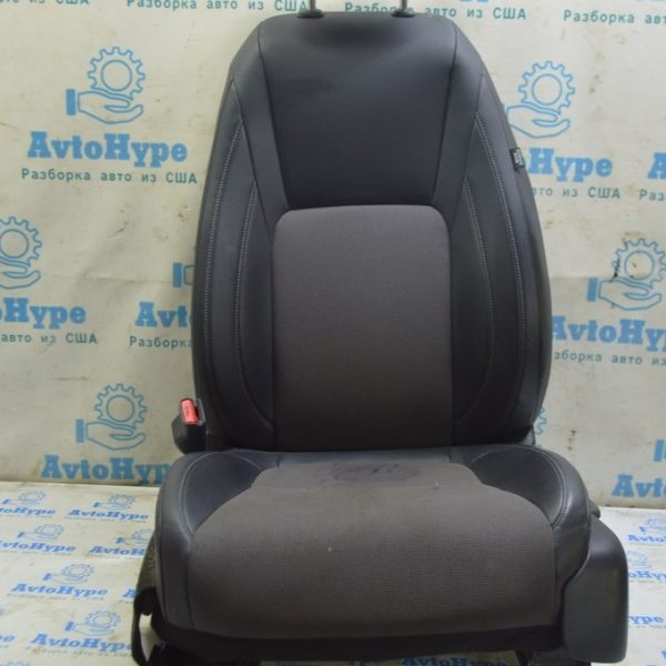 Водительское сидение Honda Clarity 18-21 usa черн механическ, тряпка+кожа комб (02) под чистку 81531-TRW-A21ZB