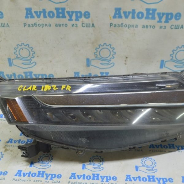 Фара передняя правая в сборе Honda Clarity 18-19 usa LED (02) 33100-TRW-A01
