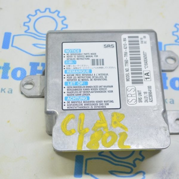 Модуль srs airbag компьютер подушек безопасности Honda Clarity 18-19 usa (02) 77960-TRW-A21 77960-TRW-A210-M4
