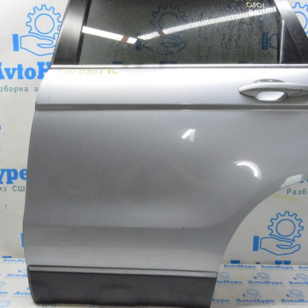Дверь голая зад лев Honda CRV 07-11 (01) серебро, тычки, царапина 67550-SWA-A90ZZ