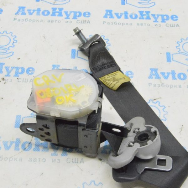 Ремень безопасности зад лев Honda CRV 07-11 черн 04828-SXS-A01ZA