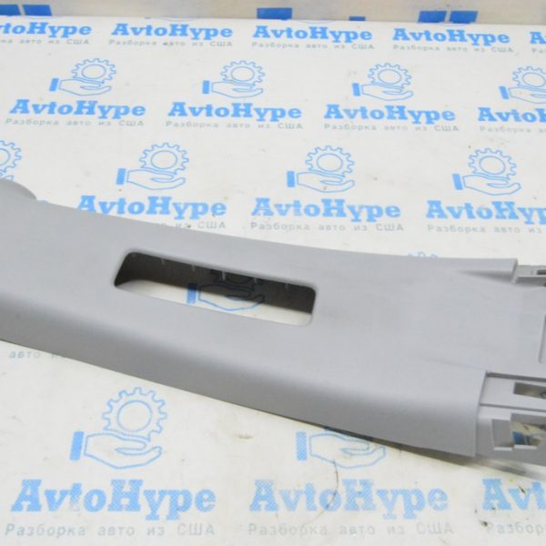 Накладка центральной стойки верхняя (ремень) левая Honda CRV 07-11 серая 84161-SWA-A01ZB