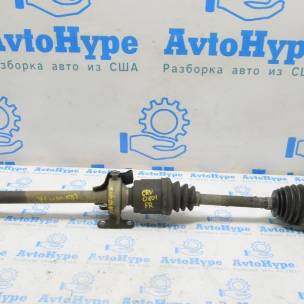 Промежуточный вал перед прав Honda CRV 07-11 AWD, с кронштейном (01) 44500-SWA-A00
