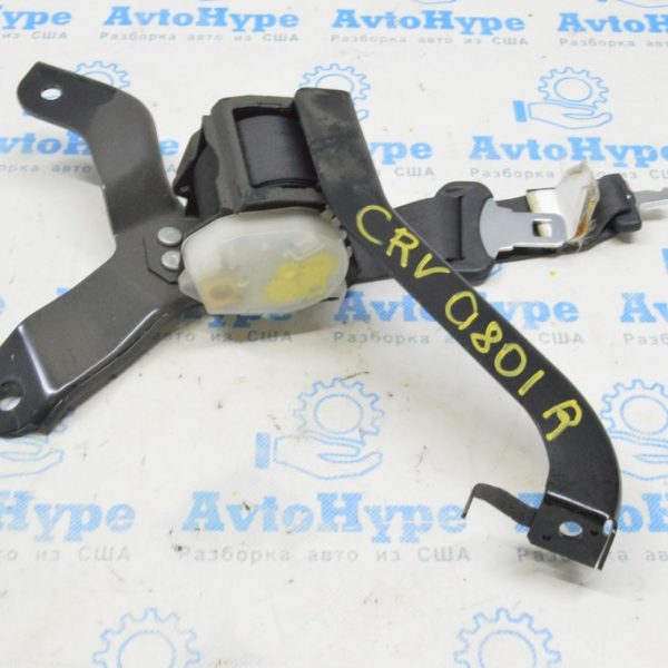 Ремень безопасности зад центр Honda CRV 07-11 черн 04827-SXS-A01ZA