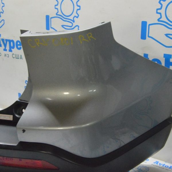 Бампер задний голый правый Honda CRV 07-09 (01) серебро, дефект 04717-SWA-A90ZZ