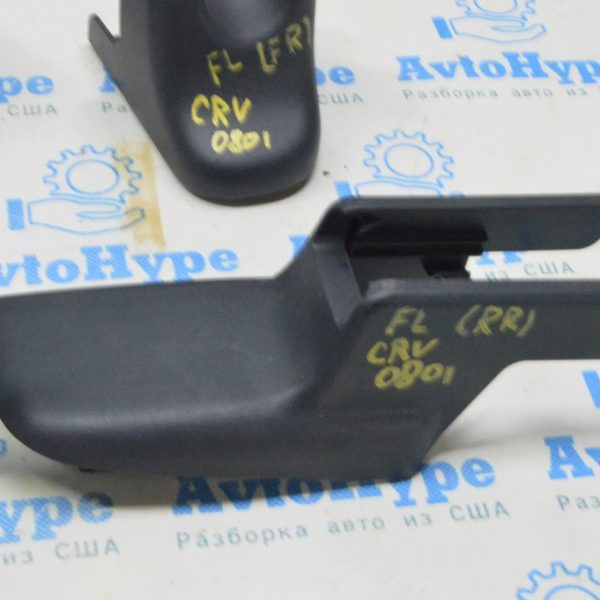 Накладка салазок водительского сиденья задняя правая Honda CRV 07-11 черн 81506-SWA-A51ZA