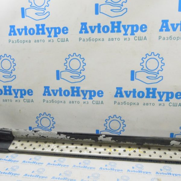 Порог подножка левый Honda CRV 07-11 (01) черн с хром, полез хром, без накладки 08L33-SWA-10002