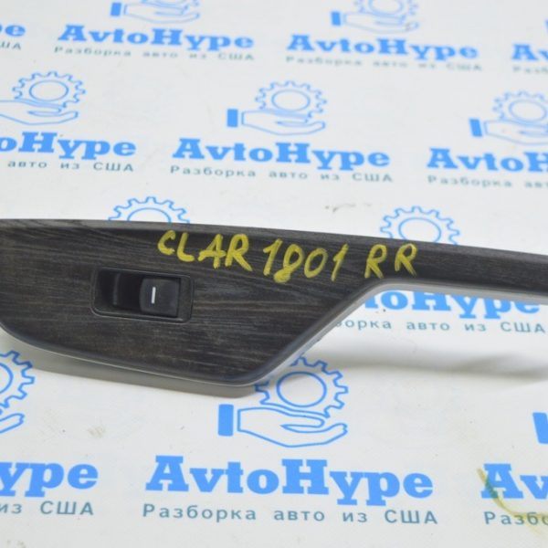 Управление стеклоподъемником задним правым Honda Clarity 18-21 usa с накладкой 35770-TRV-A11