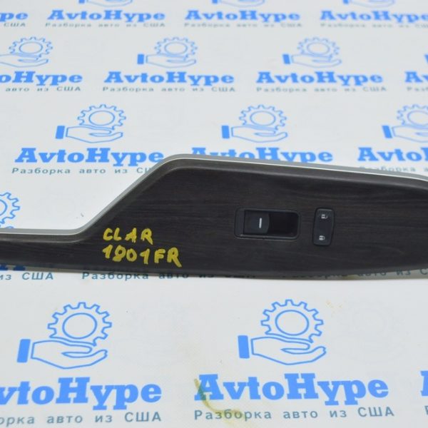Управление стеклоподъемником передним правым Honda Clarity 18-21 usa с накладкой 35760-TRV-A11