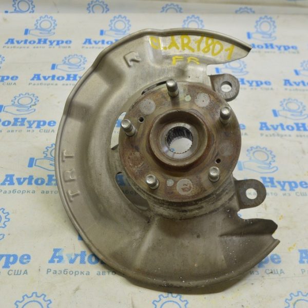 Цапфа со ступицей передняя правая Honda Clarity 18-21 usa с кожухом 51211-TRT-A01