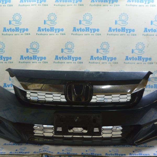Бампер передний голый центр Honda Clarity 18-21 usa зеленый BG66P 04711-TRT-A90ZZ