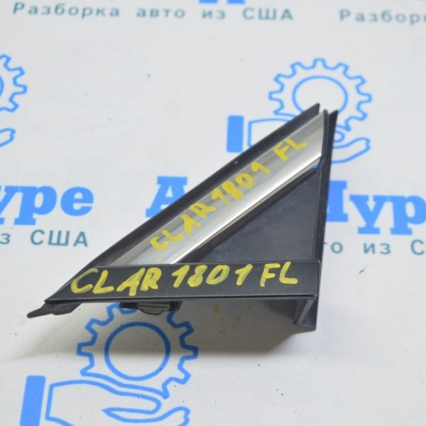 Молдинг крыла треугольник левый Honda Clarity 18-21 usa с хромом 75495-TRT-A11