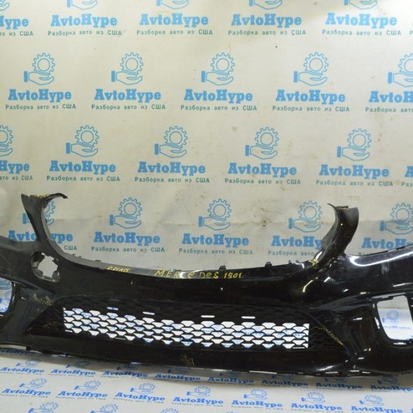 Решетка переднего бампера центр нижняя Mercedes-Benz C300 19-23 (01) 205-885-25-01