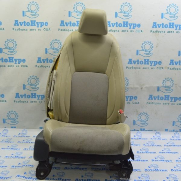 Пассажирское сидение Honda Clarity 18-21 usa механич,с подогревом,тряпка беж комб,стрельн (01) 81131-TRW-A21ZB