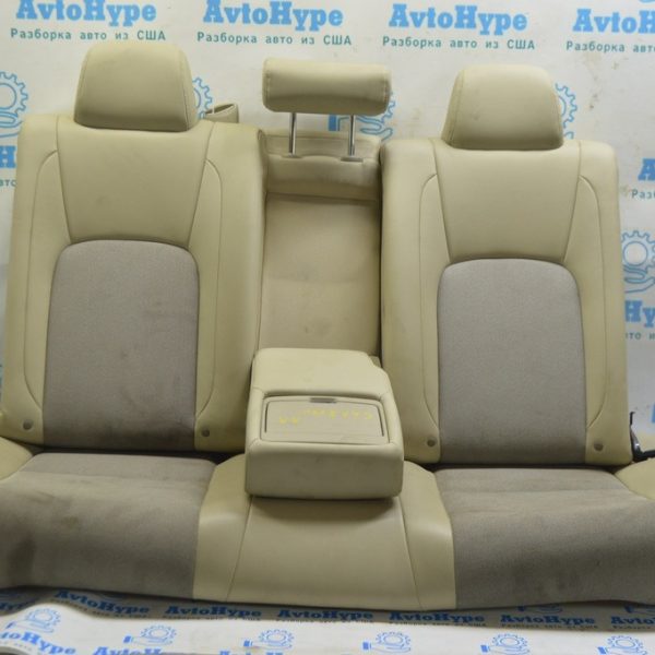 Задний ряд сидений 2 ряд Honda Clarity 18-21 usa, тряпка комбинированная беж (01) 82131-TRW-A11ZB