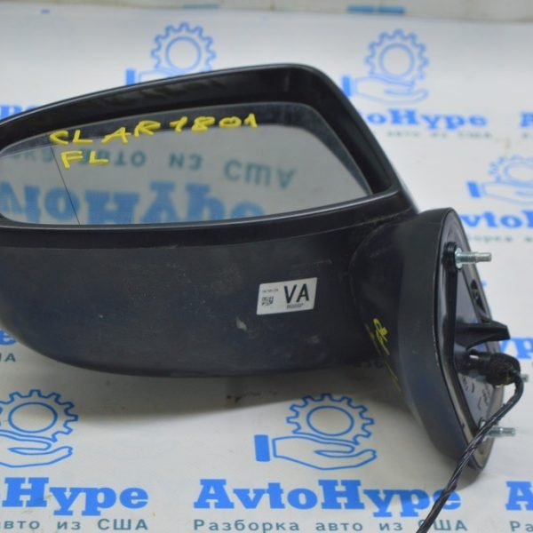 Зеркало боковое левое Honda Clarity 18-21 usa зеленое (01) 76258-TRV-A02