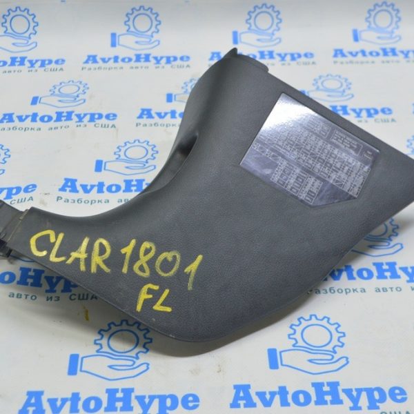 Накладка передней стойки нижняя левая Honda Clarity 18-21 usa черн 83160-TRT-A01ZA