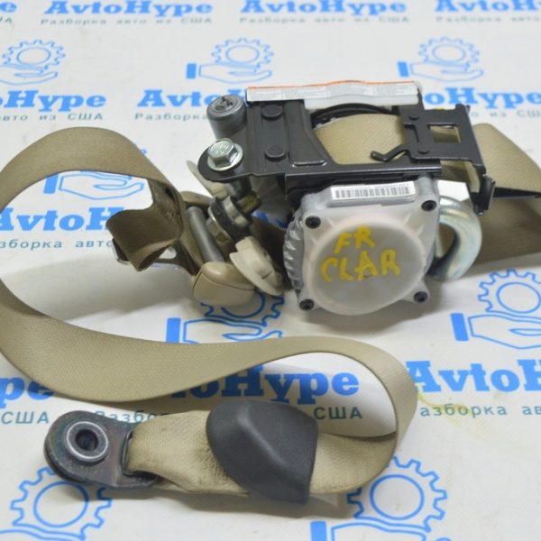 Пассажирский ремень безопасности HONDA CLARITY 18-21 беж 04814-TRT-A01ZA