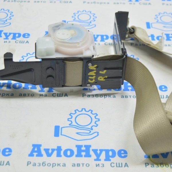 Ремень безопасности задний левый Honda Clarity 18-21 usa беж 04828-TRT-A01ZA