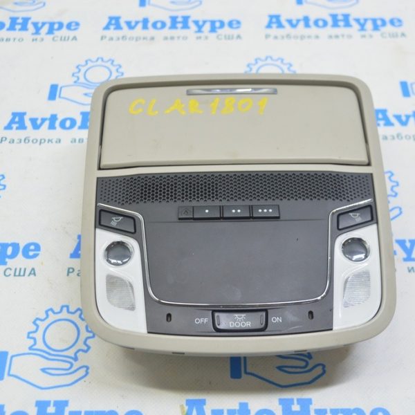 Плафон освещения передний Honda Clarity 18-21 usa беж,без люка 83250-T2J-H02ZD