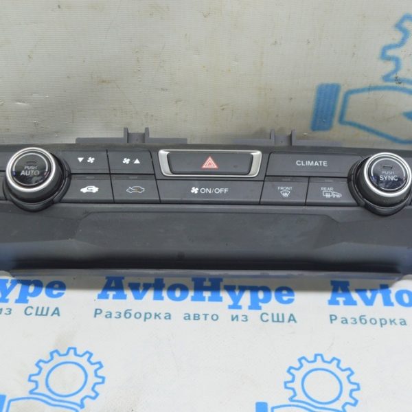 Управление климат-контролем Honda Clarity 18-19 usa AUTO, под подогрев 79610-TRV-A411-M1