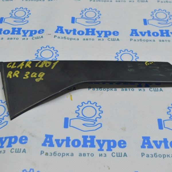 Накладка двери боковая задняя правая Honda Clarity 18-21 usa задняя (01) царапина 72721-TRV-A02