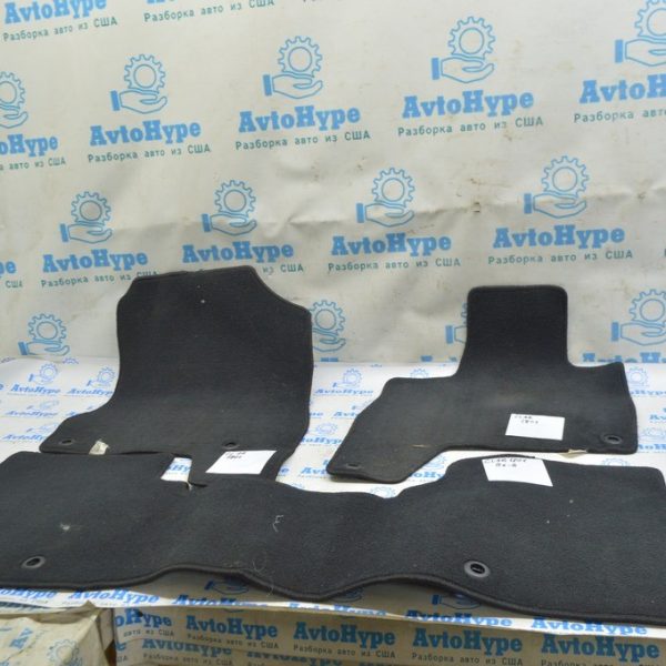 Комплект ковриков салона Honda Clarity 18-21 usa тряпка черный (01) 83600-TRV-A11ZA