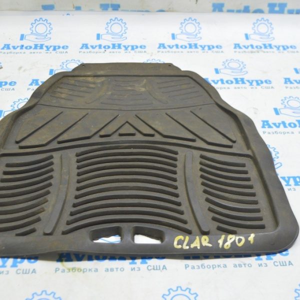 Коврики салона 2 штуки Honda Clarity 18-21 usa резина черный (01) 08P17-TRT-110