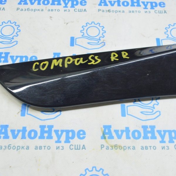 Молдинг стекла правый Jeep Compass 17- боковой, черн глянец 5UP28DX8AC