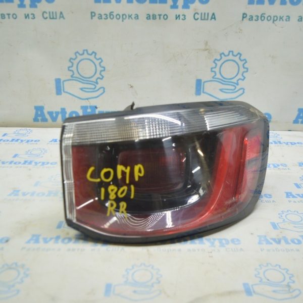Фонарь внешний крыло правый Jeep Compass 17-18 галоген (01) 55112838AB