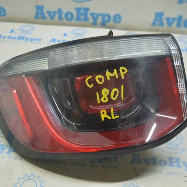 Фонарь внешний крыло левый Jeep Compass 17-18 галоген (01) 55112839AB