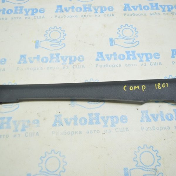 Накладка передней стойки средняя правая Jeep Compass 17- черная 5SZ56DX9AC