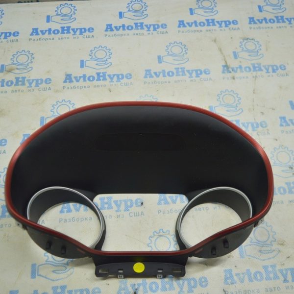 Обрамление щитка приборов Jeep Compass 17- черн с красным 5UT28LR5AB