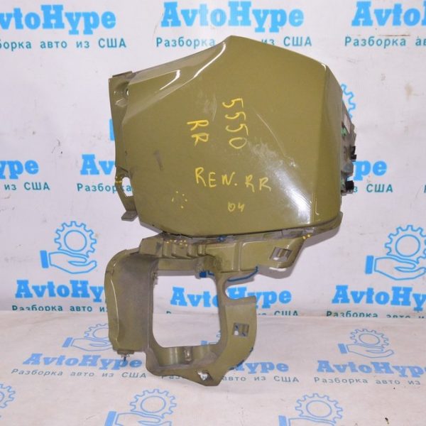 Бампер задний голый правый клык Jeep Renegade 15- (04) зеленый цвет,145 деф. 6SC03TZZAA