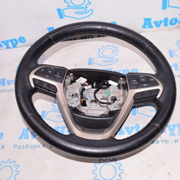 Руль (голый) Jeep Cherokee KL 14- кожа черн 5QV35DX9AE