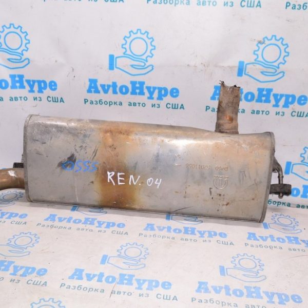 Глушитель задняя часть с бочкой Jeep Renegade 15- fwd (04) прижата 68460517AA