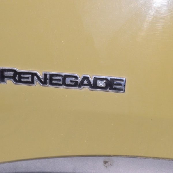 Эмблема надпись Renegade перед лев Jeep Renegade 15- 68267206AA