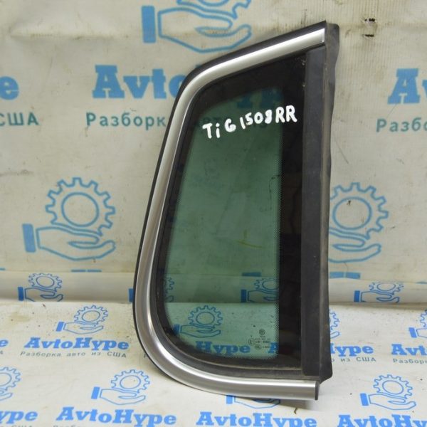 Форточка (глухое стекло) задняя правая VW Tiguan 09-17 хром 5N0-845-042-R-NVB