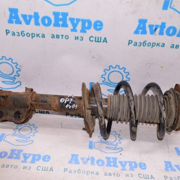 Стойка амортизатора в сборе передняя левая Kia Optima 11-15 (01) ржавая 54651-4C320